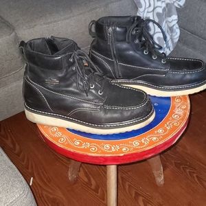 Size 12 mens work boots Harley Davidson